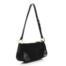 Re-Nylon Spazzolato Re-Edition 2002 Shoulder Bag Black