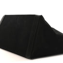Linen Calfskin Rive Gauche Tote Black