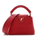 Taurillon Mini Capucines Scarlet
