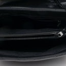 Calfskin Y Quilted Monogram Monochrome Medium Loulou Chain Satchel Black
