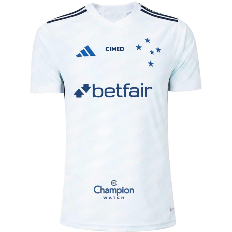 Cruzeiro 23/24 II Away Jersey - All Sponsors - Fan Version | Free Shipping + Keychain Gift