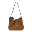 Vitello Daino Hobo Messenger Bag Caramel