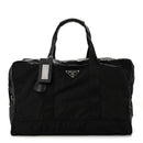 Tessuto Nylon Saffiano Carry On Travel Bag Black