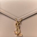 Grain de Poudre Medium Classic Monogram Cassandra Top Handle Dark Beige