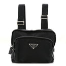 Tessuto Nylon Montagna Harness Bag Black