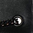 Grain De Poudre Medium Classic Monogram Monochrome Kate Satchel Black