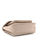 Crinkled Calfskin Matelasse Monogram Medium Niki Chain Satchel Light Natural