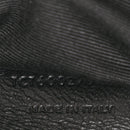 Sheepskin Matelasse Chevron Monogram Medium College Bag Granite