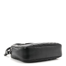 Calfskin Matelasse Monogram Lou Camera Bag Black