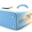 Taurillon Capucines MM Gradient Blue