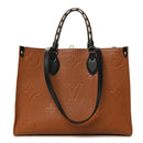 Empreinte Monogram Giant Wild At Heart Onthego MM Caramel