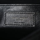 Crinkled Calfskin Matelasse Monogram Baby Niki Chain Satchel Black