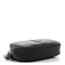 Grain De Poudre Matelasse Monogram Mini Lou Camera Bag Black