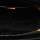 Spazzolato Mini Zippered Tote Black