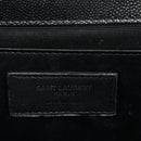 Grain De Poudre Medium Classic Monogram Monochrome Kate Satchel Black