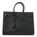 Grained Calfskin Large Sac De Jour Carryall Black