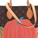 LV X YK Monogram Pumpkin Onthego MM Multicolor