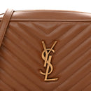 Calfskin Matelasse Monogram Lou Camera Bag Cinnamon