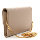 Grain De Poudre Monogram Uptown Chain Wallet Dark Beige