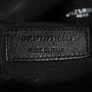 Lambskin Quilted Medium Loulou Puffer Monogram Chain Satchel Black