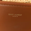 Raffia Calfskin Le 5 A 7 Small Hobo Natural Brick