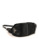 Tessuto Nylon Moon Shoulder Bag Black