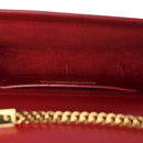 Smooth Calfskin Medium Classic Monogram Kate Tassel Satchel Lipstick Red
