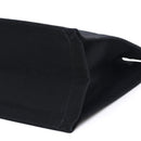 Linen Calfskin Rive Gauche Tote Black