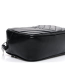 Calfskin Matelasse Monogram Lou Belt Bag Black