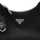 Tessuto Nylon Saffiano Mini Re-Edition 2005 Bag Black