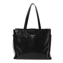 Soft Lux Large Shopping Tote Black