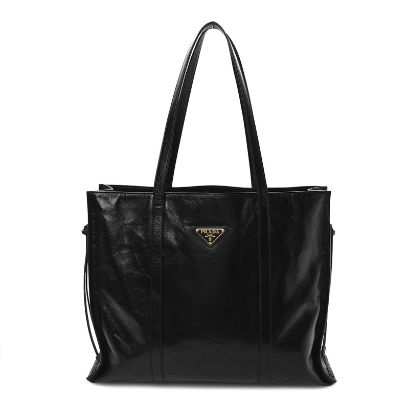 Soft Lux Large Shopping Tote Black