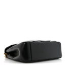 Lambskin Quilted Monogram Large Loulou Black