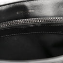 Calfskin Y Quilted Monogram Monochrome Small Loulou Chain Satchel Black