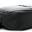 Grain De Poudre Matelasse Monochrome Monogram Mini Lou Camera Bag Black