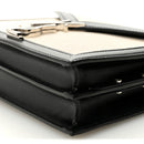 Canvas Calfskin Classic Monogram Cassandra Natural Black
