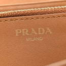 Vitello Move Metal Oro Chain Wallet Caramel