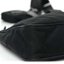 Re-Nylon Saffiano Re-Edition 2005 Shoulder Bag Black