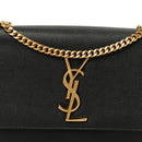 Grain De Poudre Small Monogram Kate Satchel Black