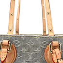 Monogram Denim Onthego MM Washed Gray
