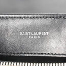 Calfskin Y Quilted Monogram Small Loulou Chain Satchel Black