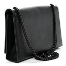 Grain De Poudre Medium Classic Monogram Monochrome Kate Satchel Black
