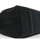 Grained Calfskin Aerogram City Keepall Black