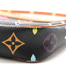 Monogram Multicolor Pochette Accessories Black