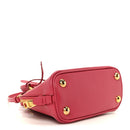 Saffiano Lux Mini Promenade Tote Fuxia