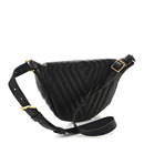 Calfskin Quilted New Wave Bumbag Black