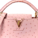 Ostrich Capucines Mini Pink
