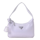 Re-Nylon Saffiano Mini Re-Edition 2000 Bag Glicine