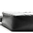 Calfskin Matelasse Monogram Monochrome Lou Camera Bag Black