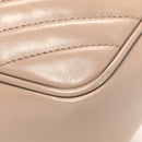 Calfskin Matelasse Monogram Lou Camera Bag Dark Beige
